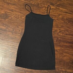 BP. Black Spaghetti Strap Dress